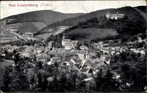 Ak Leutenberg in Thüringen, Kirche, Panorama