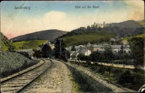 Ak Leutenberg in Thüringen, Totalansicht