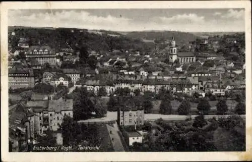 Ak Elsterberg im Vogtland, Teilansicht