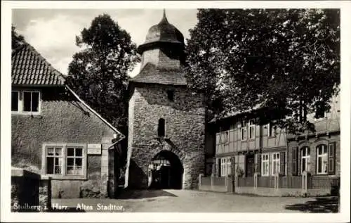 Ak Stolberg im Harz, Altes Stadttor