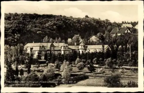 Ak Friedrichsbrunn Thale im Harz, Sanatorium Dr. Strekorb