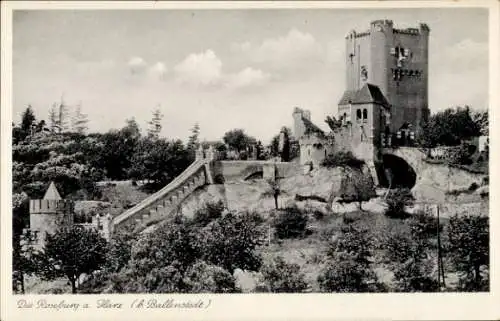 Ak Ballenstedt im Harz, Roseburg