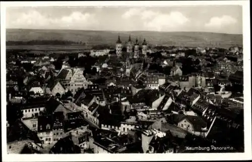 Ak Naumburg an der Saale, Panoramablick über die Stadt