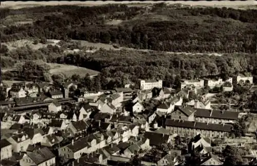 Ak Bad Kösen Naumburg Saale, Fliegeraufnahme Richtung Bergschlösschen