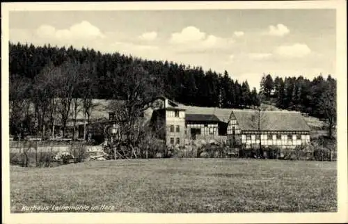 Ak Leinemühle im Harz, Kurhaus, Außenansicht