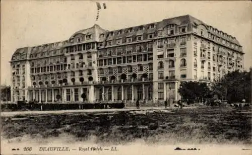 Ak Deauville Calvados, Royal Hotels