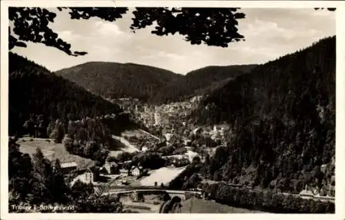 Ak Triberg im Schwarzwald, Totalansicht