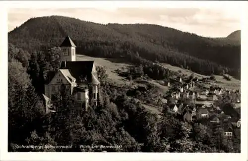 Ak Schramberg im Schwarzwald, Totalansicht, Bernecktal