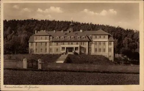 Ak Sobótka Zobten am Berge Schlesien, Exerzitienhaus Sankt Ignatius