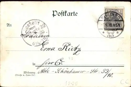 Ak Berlin Mitte, Königliches Schloss