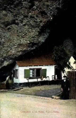 Ak Idar Oberstein an der Nahe, Blick nach Fuhr's Hütte