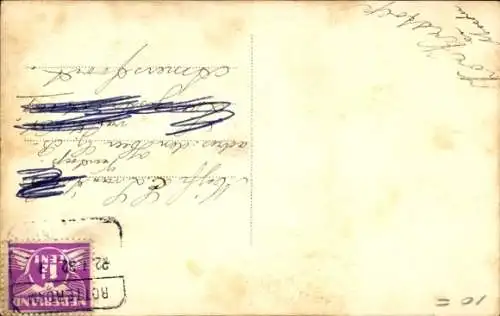 Ak Kind mit Puppe, Porträt, Baby