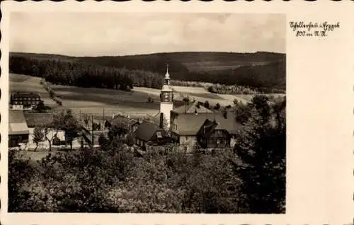 Ak Schellerhau Altenberg im Erzgebirge, Gesamtansicht