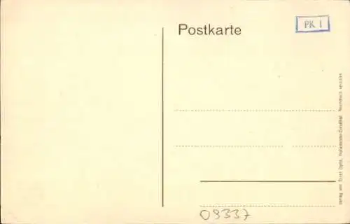 Ak Hohenstein Ernstthal Sachsen, Bethlehemstift, Häuser, Felder