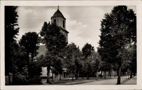 Ak Halbe Kreis Teltow, Kirchstraße, Kirche