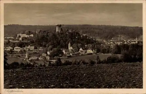 Ak Pappenheim im Altmühltal Mittelfranken, Gesamtansicht