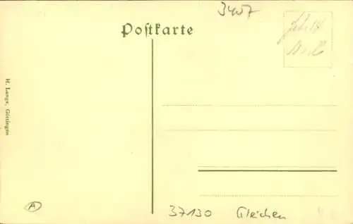 Ak Rittmarshausen Gleichen Niedersachsen, Eichenkrug Kapelle