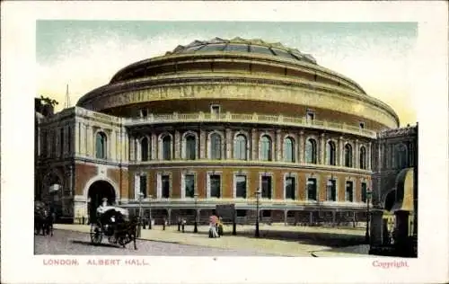 Ak London City England, Albert Hall