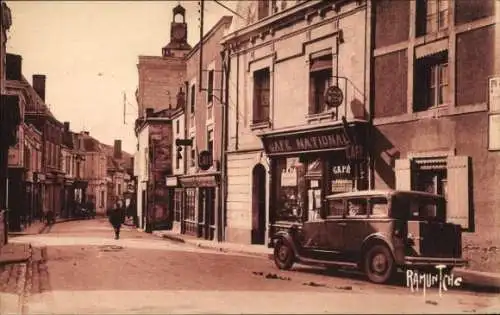 Ak Thouars Deux Sèvres, Rue Porte de Paris