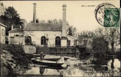 Ak Niort Deux Sèvres, Wasserschleuse