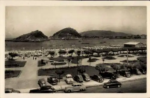 Ak Donostia San Sebastian Baskenland, Playa de Ondarreta