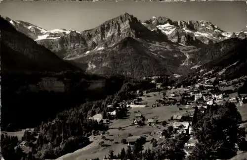 Ak Champéry Kanton Wallis, Petit Ruan, Gesamtansicht