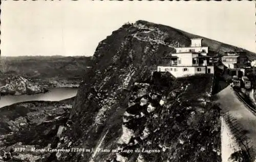 Ak Monte Generoso Kanton Tessin, Gesamtansicht