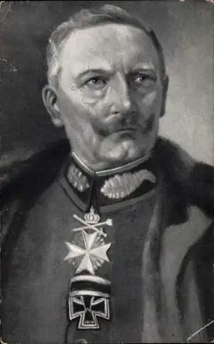 Ak Kaiser Wilhelm II., Uniform, Eisernes Kreuz, Portrait