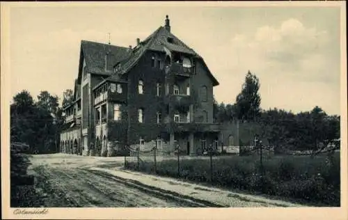 Ak Berlin Reinickendorf Hermsdorf, Krankenhaus St. Dominikusstift, Ostansicht