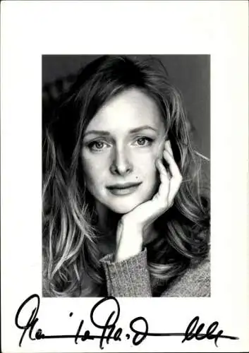 Ak Schauspielerin Marita Marschall, Portrait, Autogramm