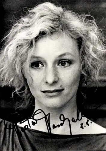 Ak Schauspielerin Marita Marschall, Portrait, Autogramm