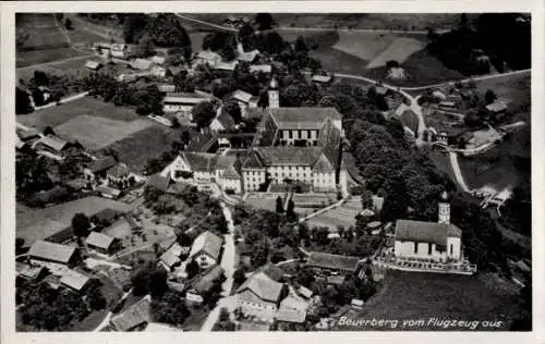 Ak Beuerberg Eurasburg in Oberbayern, Fliegeraufnahme