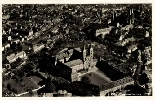 Ak Bamberg in Oberfranken, Fliegeraufnahme