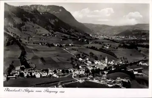 Ak Blaichach im Allgäu, Fliegeraufnahme