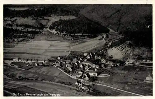 Ak Reichenbach am Heuberg Württemberg, Fliegeraufnahme