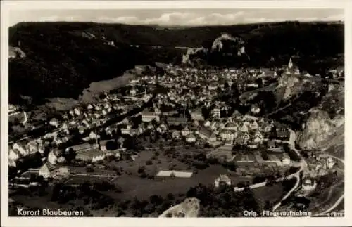 Ak Blaubeuren in Württemberg, Fliegeraufnahme