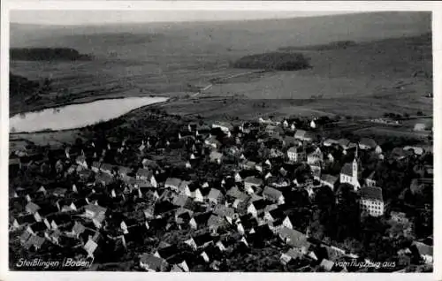 Ak Steißlingen im Hegau Baden, Fliegeraufnahme