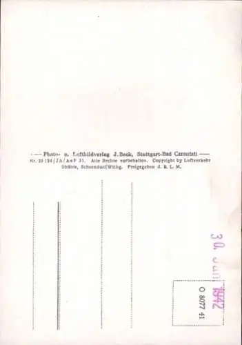 Ak Hauingen Lörrach in Baden, Fliegeraufnahme