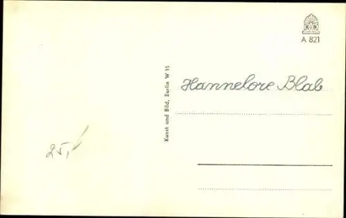 Ak Schauspielerin Hannerl Matz, Portrait, Autogramm