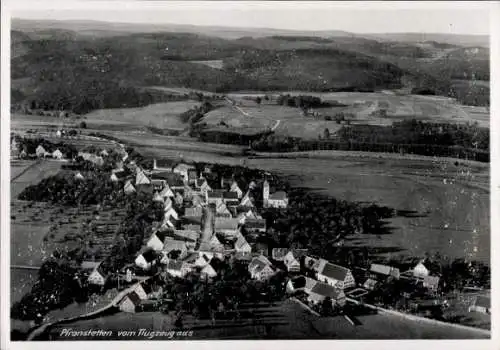 Ak Tigerfeld Pfronstetten in Baden Württemberg, Fliegeraufnahme