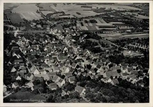 Ak Bondorf in Württemberg, Fliegeraufnahme