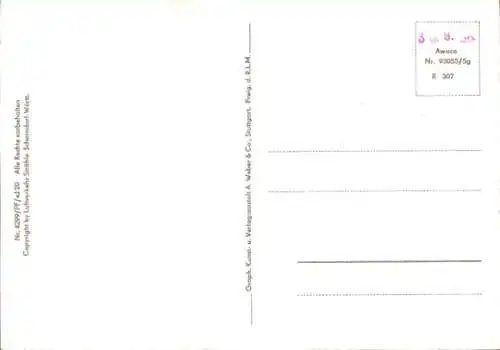 Ak Hagsfeld Karlsruhe in Baden, Fliegeraufnahme