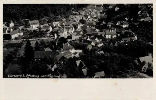 Ak Diersburg Hohberg im Schwarzwald Baden, Fliegeraufnahme