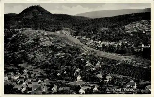 Ak Gallenbach Varnhalt Baden Baden am Schwarzwald, Fliegeraufnahme