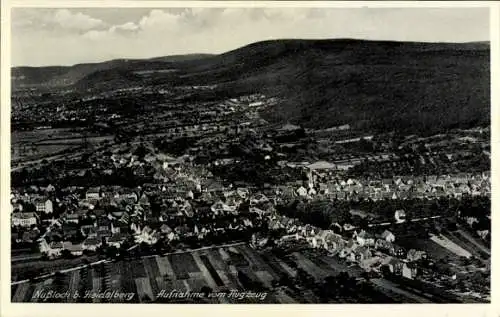 Ak Nußloch Baden Württemberg, Fliegeraufnahme