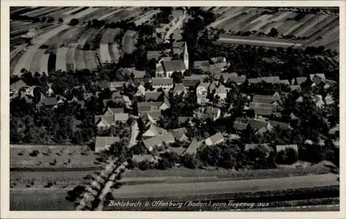 Ak Bohlsbach Offenburg in Baden Schwarzwald, Fliegeraufnahme