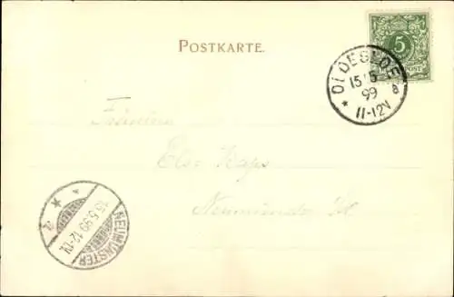 Ak Bad Oldesloe in Holstein, Bürgerpark