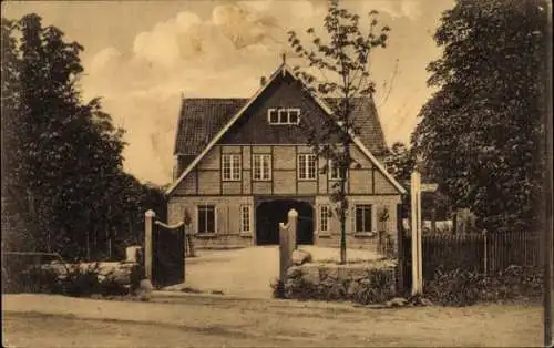 Ak Hoisdorf in Schleswig Holstein, Blick auf das Haus Junghorst, Ferienheim