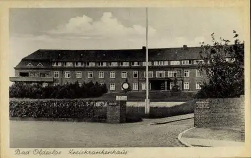 Ak Bad Oldesloe in Holstein, Kreiskrankenhaus