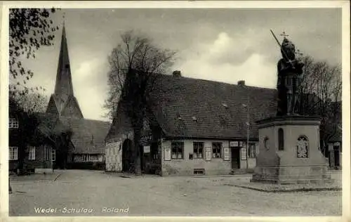 Ak Schulau Wedel an der Elbe, Roland